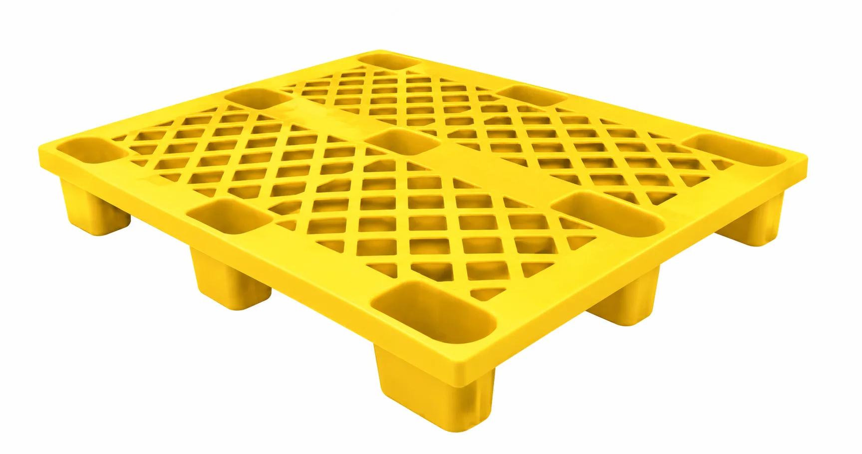 พาเลทพลาสติก รุ่น RT-1210-LK162 ขนาด 1200 x 1000 x 140 mm มุมที่ 2