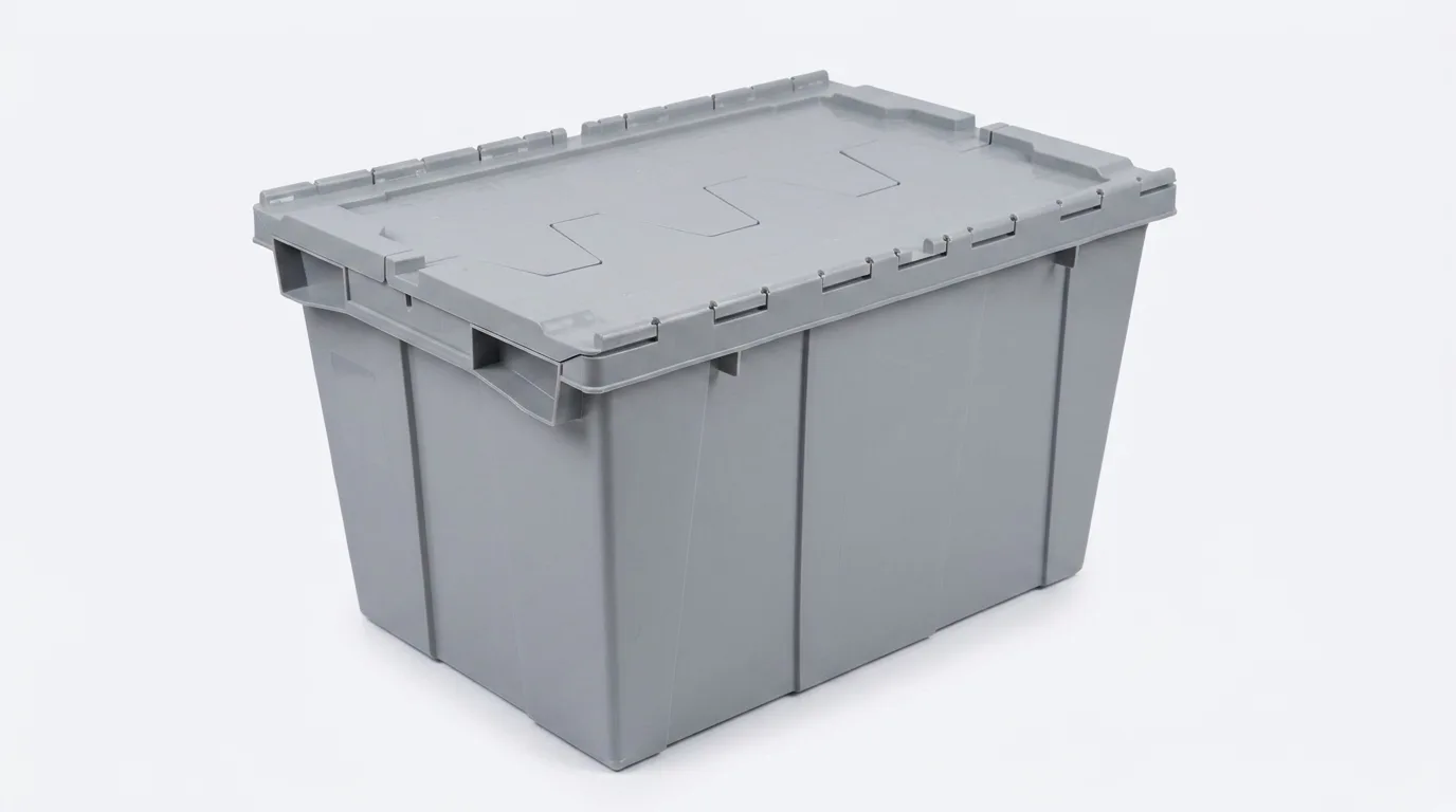 ลังพลาสติก รุ่น ABG-6436N ขนาด 600 x 400 x 365 mm มุมที่ 4